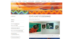 Desktop Screenshot of egokunst.net
